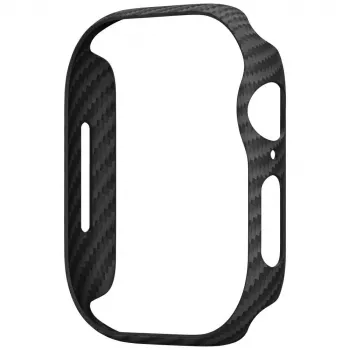 PITAKA Air Case, skirta Apple Watch 10 / 11 (42 mm) juodai pilka