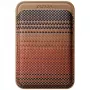 PITAKA Woven Wallet MagSafe Magnetic Card Holder for iPhone - Sunset
