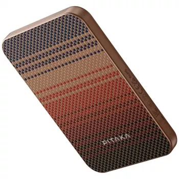 PITAKA Aramid Fiber 5000 mAh Qi2 MagSafe Power Bank Sunset