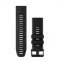 Garmin QuickFit 26 mm silikoninė laikrodžio apyrankė, juoda (010-13281-00)