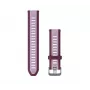 Garmin Quick Release 20 mm silikoninė laikrodžio apyrankė, Berry/Lilac (010-11251-AK)