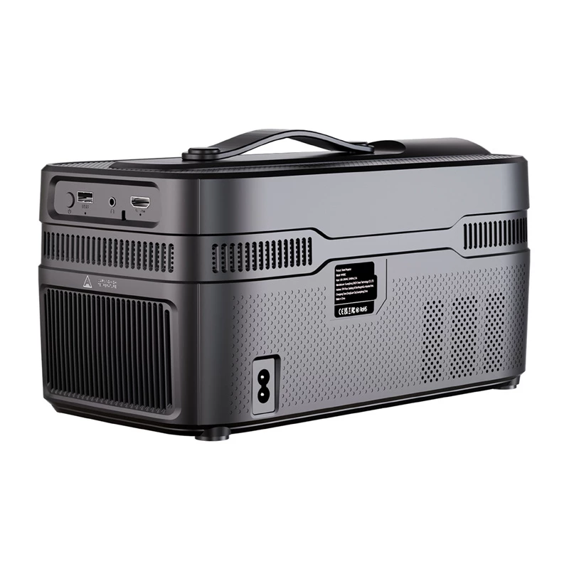Magcubic HY450C Projektorius – HD 720p, 200 ANSI liumenų, Android 11.0, Wi-Fi 6, Bluetooth 5.0