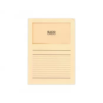 ELCO Ordo Classico dokumentų aplankas A4, 220 x 310 mm, 120 g/m², kreminė (chamois), 100 vnt. (29489.41)