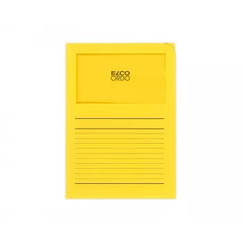 Elco Ordo Cassico Dokumentų aplankas 220 x 310 mm Geltonas Matinis Popierius