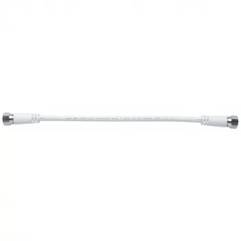 AXING MAK 20-80 F-Type Coaxial Patch Cable 0.2 m White