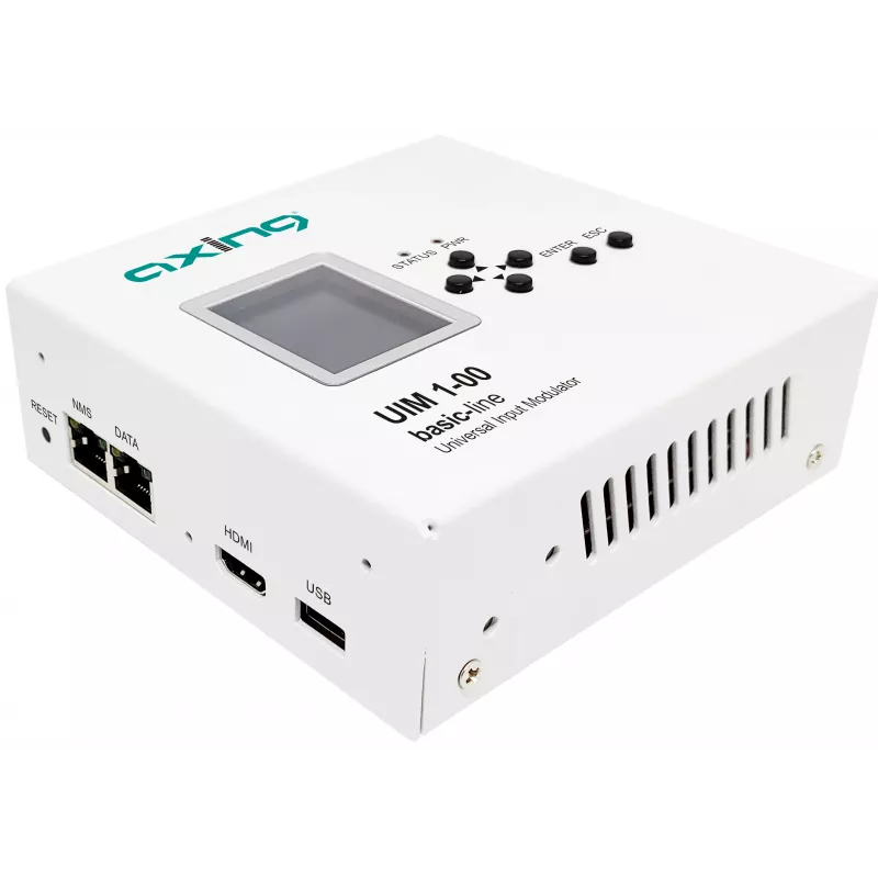 AXING UIM 1-00 Universal Input Modulator HDMI CVBS YPbPr to RF DVB-T/C