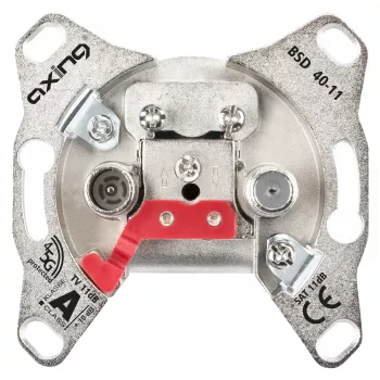 AXING BSD04011 BK/SAT Through Outlet 11dB 40-2200MHz