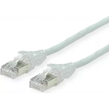 Dätwyler Cat6A AMP X v2 Grey 1m CU 7702 flex LS0H v2 Network SFTP Patch Cable
