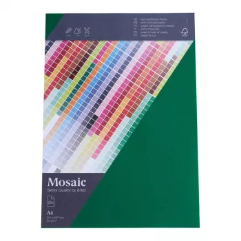 Artoz Papier Mosaic Letter Paper Fir Green A4 90 g/m² 25 Sheets