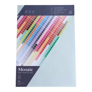 Artoz Papier Mosaic Raštinis Popierius Šviesiai Mėlynas A4 90 g/m² 25 Lapų