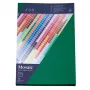 Artoz Papier Mosaic vokai DIN C5 be langelio, tamsiai žali, šlapi klijai, 20 vnt.