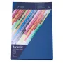 Artoz Papier Mosaic vokai DIN C5 be langelio, jūros mėlyna, šlapiu užklijavimu, 20 vnt.