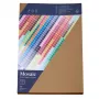 Artoz Papier Mosaic Vokai DIN C5 Be Langelio Natūralūs Drėgnai Lipnūs 20 vnt.