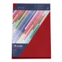 Artoz Papier Mosaic Vokai DIN C6 Be Langelio Ugnies Raudoni Drėgnai Lipinami 20 vnt.