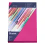 Artoz Papier Mosaic Vokai DIN B6 Be Langelio Fuchsia Su Drėgnu Klijavimu 20 Vnt.