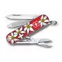 Victorinox Classic SD Printed kišeninis peiliukas, Edelweiss raštas, 58 mm, raudonas (0.6223.840)