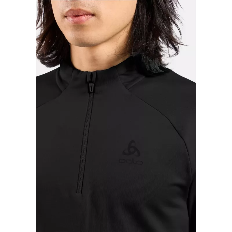 Odlo Essential Light Mid Layer 1/2 Zip - Juoda - Dydis L
