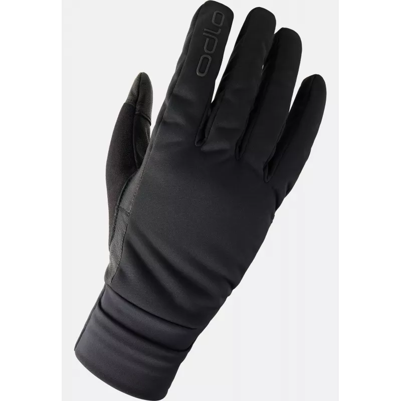 Odlo Nordic Warm Gloves Full Finger - Black, Size XL