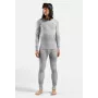 Odlo Active Warm X Pow BL Bottom Long Terminiai apatiniai kelnės - sidabrinė pilka, L dydis
