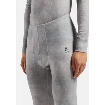 Odlo Active Warm X Pow BL Bottom Long Terminiai apatiniai kelnės - sidabrinė pilka, L dydis