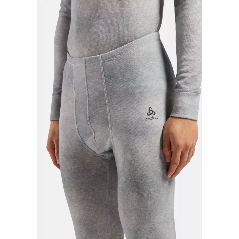 Odlo Active Warm X Pow BL Bottom Long Terminiai apatiniai kelnės - sidabrinė pilka, L dydis