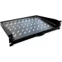 VALUE 19 colių ištraukiama spintos lentyna, 2U, 404 x 350 mm, iki 30 kg