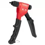Arrow RNT1K Rivet Nut Pliers – rankinis veržlių kniediklis su 6 įtvarų ir antgalių rinkiniu, M4-M6, 10-24 iki 5/16-18, plieninė konstrukcija, ergonomiška rankena, dėklas