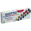 F.I.L.A. GIOTTO School Tempera Paints Assorted 13x 18 ml (F351300)