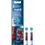 Oral-B EB10S Spiderman keičiamos dantų šepetėlio galvutės, 2 vnt., itin minkštos, vaikams nuo 3 m.