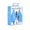 Midland MA 31LK Pro laidinė ausinė su akustiniu vamzdeliu - juoda/skaidri