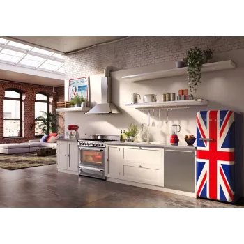 Smeg TSF01SSEU Skrudintuvas 2 griežinėliams Chromuotas
