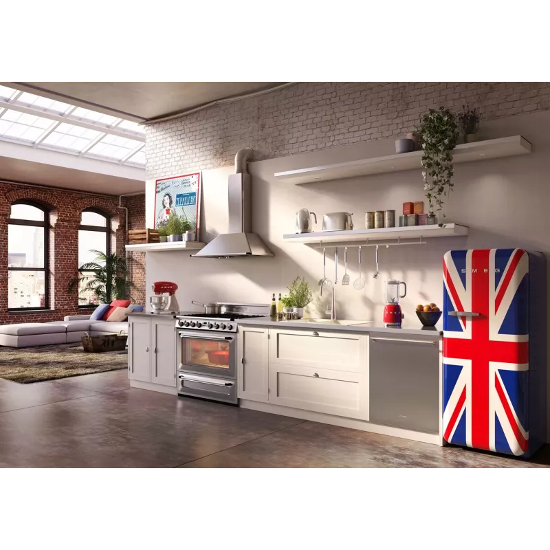 Smeg TSF01SSEU Skrudintuvas 2 griežinėliams Chromuotas