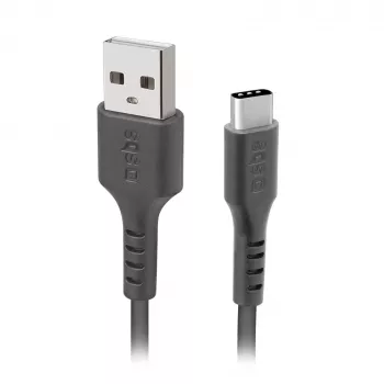 SBS TECABLETC3MTK USB-A į USB-C laidas 3m Juodas