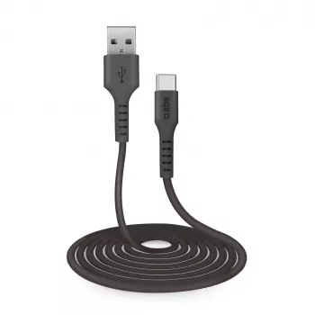 SBS TECABLETC3MTK USB-A į USB-C laidas 3m Juodas