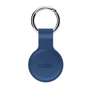 SBS Silicone Case for Apple AirTag Blue