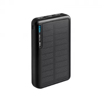 SBS Solar Power Bank USB/USB-C 10000 mAh Juoda
