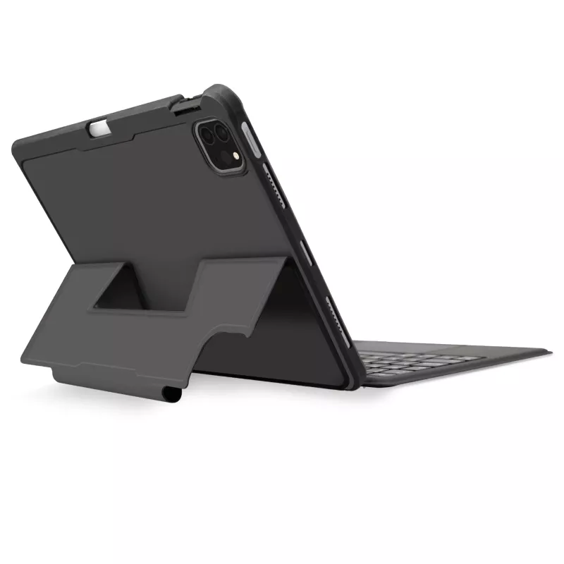 SBS belaidė klaviatūra su dangteliu, skirta iPad Air 10.9 inch (2020/2022), iPad Air 11 inch (2024), iPad Pro 11 inch (2018/2022) - Juoda