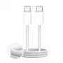 Puro Fabrik USB-C į USB-C laidas 2m Baltas 60W PD Pintas