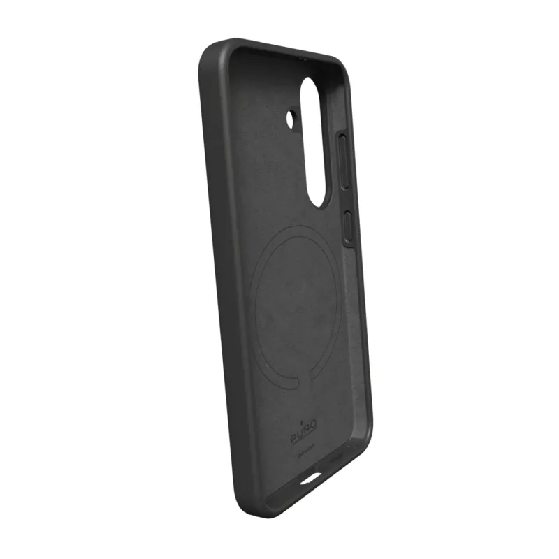 Puro Icon Mag Pro Dėklas Samsung Galaxy S25+ 6,7 colio Juodas