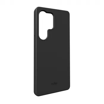 Puro Icon Mag Back Cover for Samsung Galaxy S25 Ultra, Black, TPU/Silicone, MagSafe Compatible