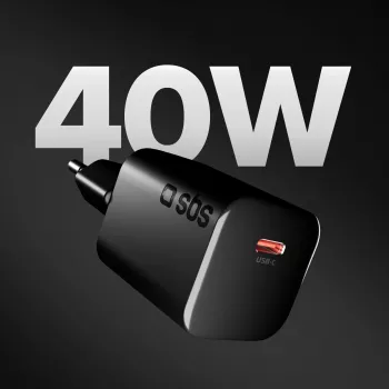 STEP BY STEP SBS 40W 1c Black USB-C Wall Charger