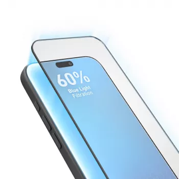 SBS Eyesafe grūdinto stiklo ekrano apsauga, skirta Apple iPhone 17 Pro Max / 16 Pro Max su aplikatoriumi (1 vnt.)