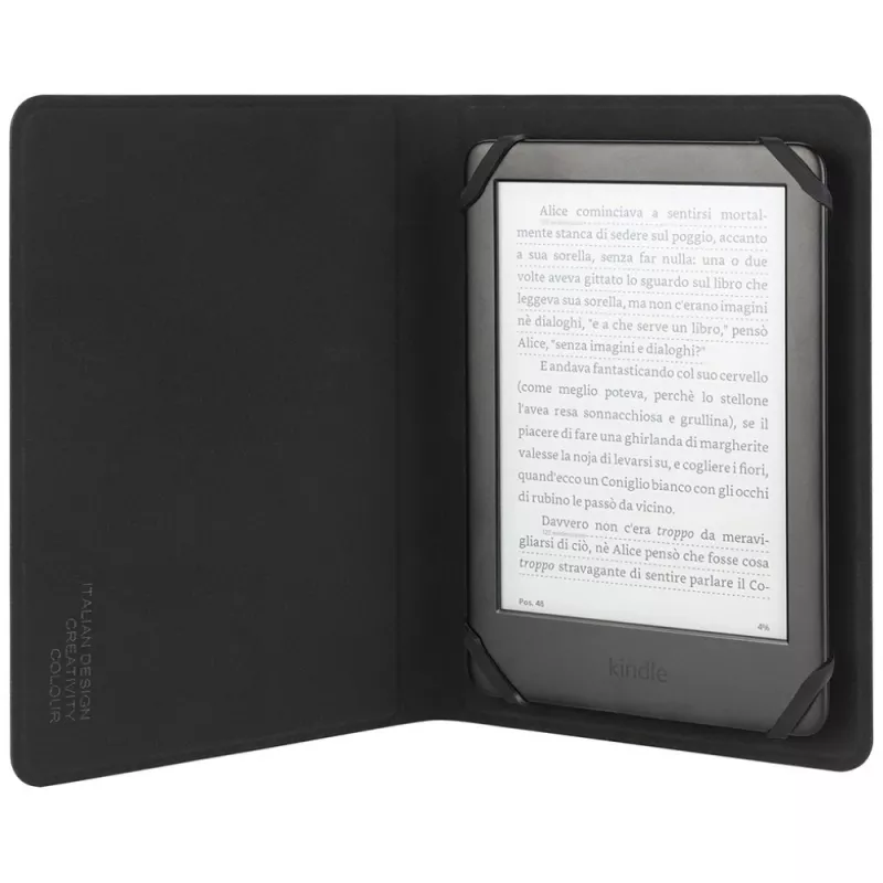TUCANO Lato Folio dėklas, skirtas Amazon Kindle Paperwhite 6/7 kartos – juodas