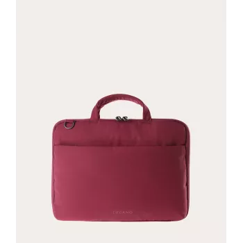 Tucano Darkolor Slim Bag, raudonas, skirtas 13-14 colių nešiojamam kompiuteriui