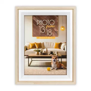 ZEP Bologna Cream 13x18 medinis nuotraukų rėmelis BG657C