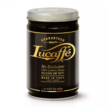 Lucaffe Mr. Exclusive 100 % Arabica maltos kavos skardinė, 250 g