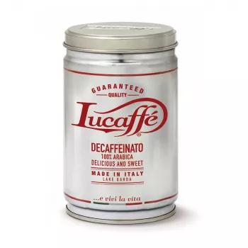 LUCAFFE' Decaffeinato maltos kavos 250g skardinė
