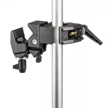 Manfrotto 038 Dvigubas super spaustuvas - juodas