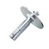 Manfrotto 163-10 apšvietimo adapteris su 28 mm (1-1/8 in) kaiščiu ir M10 sriegiu, 120 mm plokšte