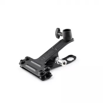 Manfrotto Spring Clamp – juodas, 55 mm žiotys, 1/4 inch-20 ir 3/8 inch-16 sriegiai